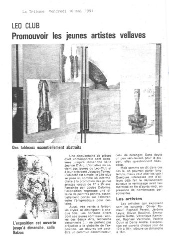 1991 - Pour le Léo Club