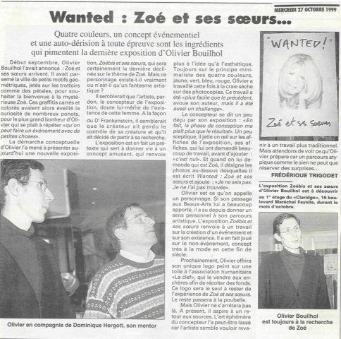 1999 - Zoébis et ses soeurs